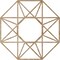 Ekena Millwork Guardian Wood Fretwork Pierced Ceiling Medallion, Red Oak, 38"OD x 14 3/4"ID x 1/4"T CMWP38X38X0250GDRO - alternate 5